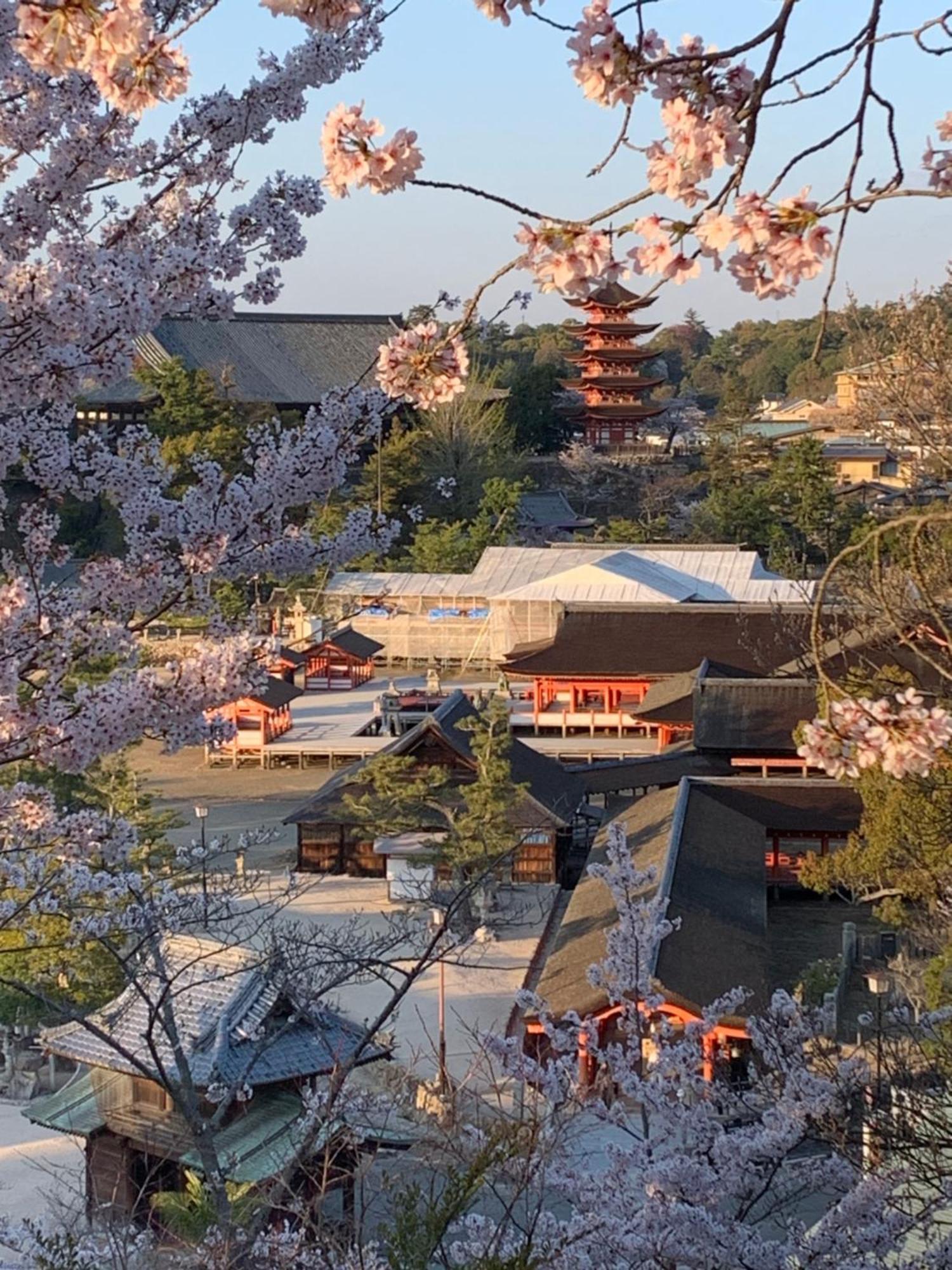 宮島 町家宿 進龍庵 Хацукаити Экстерьер фото